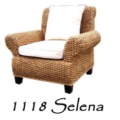 Selena Wicker Arm Chair