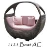 Boat Rattan Arm Chair