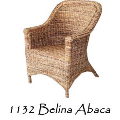 Belina Wicker Chair Abaca