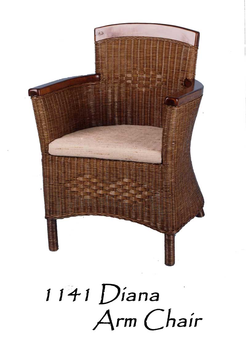 Diana Rattan Arm Chair Rattan Kids Furniture