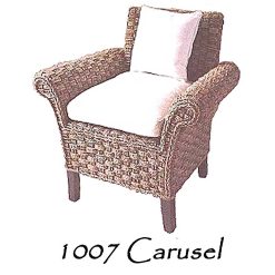 Carusel Wicker Arm Chair