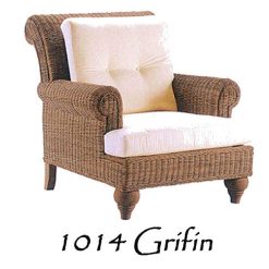 Grifin Wicker Arm Chair