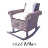 Milan Wicker Rocking Chair