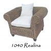 Realina Wicker Arm Chair