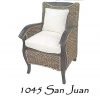 San Juan Wicker Arm Chair