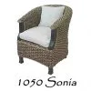 Sonia Wicker Arm Chair