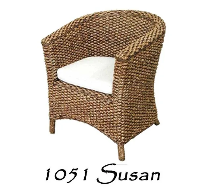 Susan Wicker Arm Chair
