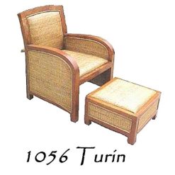 Turin Rattan Arm Chair