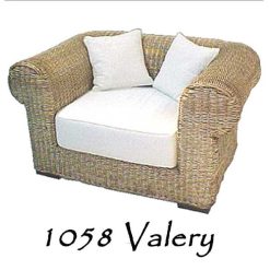 Valery Rattan Arm Chair