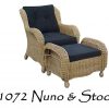 Nuno Wicker Chair and Stool