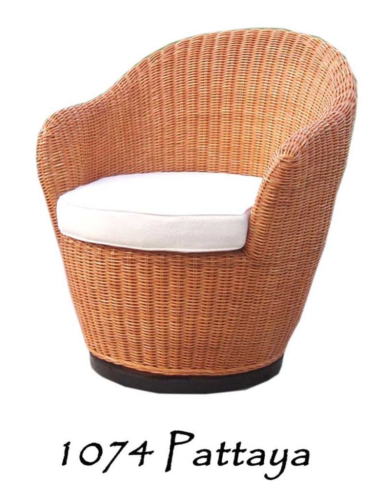 Pattaya Rattan Sandalye Doğal Rattan Mobilya Toptan