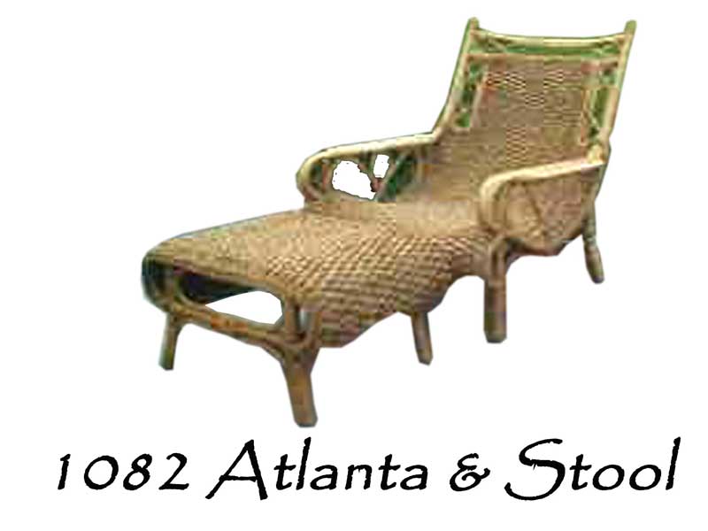 Atlanta Rattan Lazy Chair Natural Rattan Furniture Wholesale