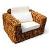Stenli Wicker Rattan Arm Chair