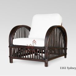 Sidney Rattan Arm Chair (Small)