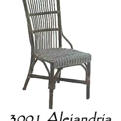 Cadeira de jantar Alejandria Rattan