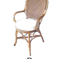 婆罗洲藤制餐椅