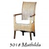 Mathilda Rattan Dining Chair