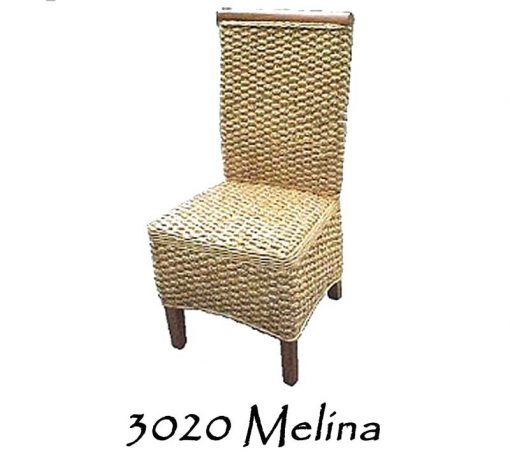 Melina Croco Wicker Chair