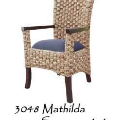Mathilda Seagrass 4x4 Woven Chair