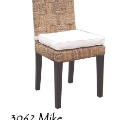 Mike Wicker Chair with Cushion