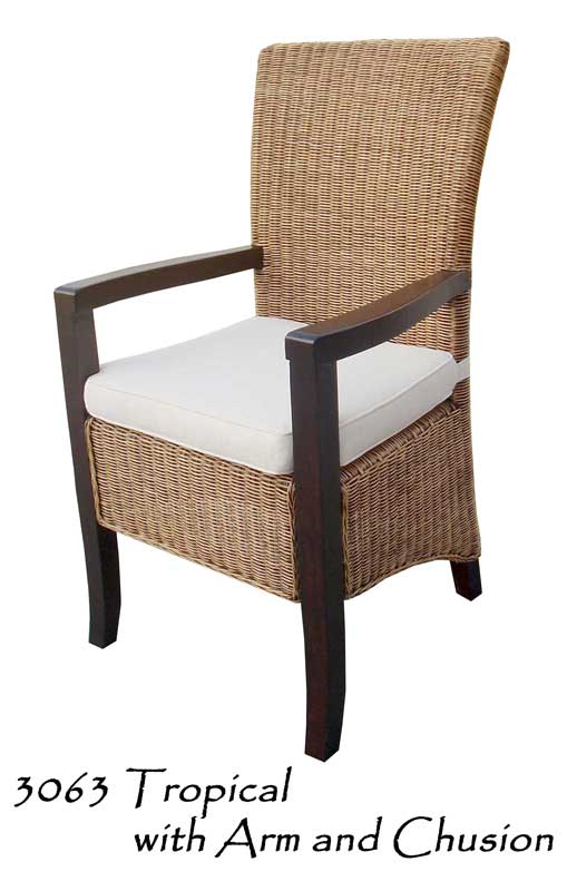 Tropical Rattan Chair With Arm Natural Furniture Whole Supplier Kids Tropical Rattan Chair With Arm, Tropical Wicker Furniture