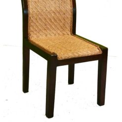 Milky Rattan Dining Chair