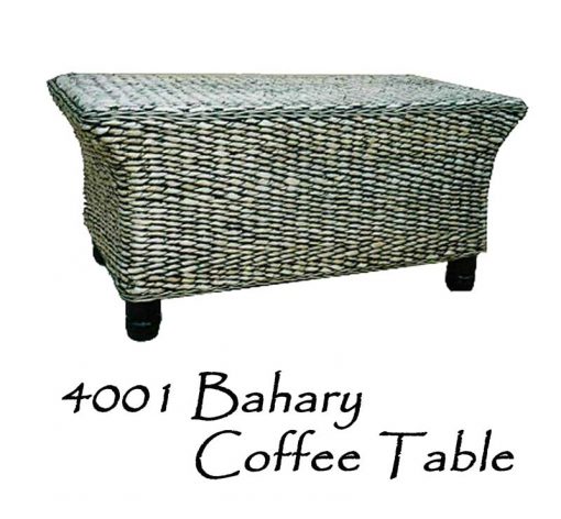 Bahary Wicker Coffee Table