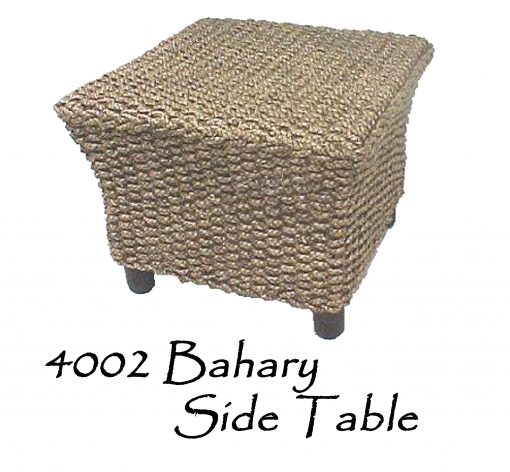 Bahary Wicker Side Table