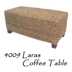 ララスウィッカーコーヒーテーブル
