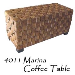 Marina Rattan Coffee Table