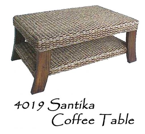 Santika Wicker Coffee Table