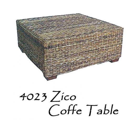 Zico Rattan Coffee Table