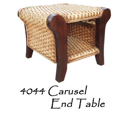 Carusel Rattan End Table