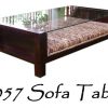 Sofa Rattan Table