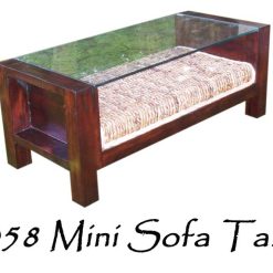 Mini Rattan sofabord