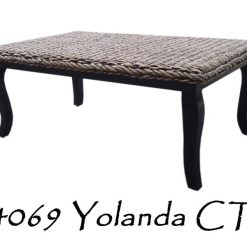 Yolanda柳条咖啡桌