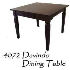 达文多木制餐桌