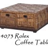 Rolex Rattan Coffee Table
