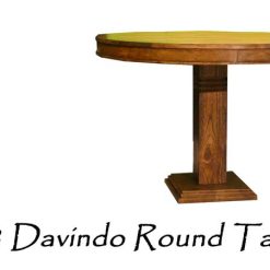 达文多木制圆桌会议