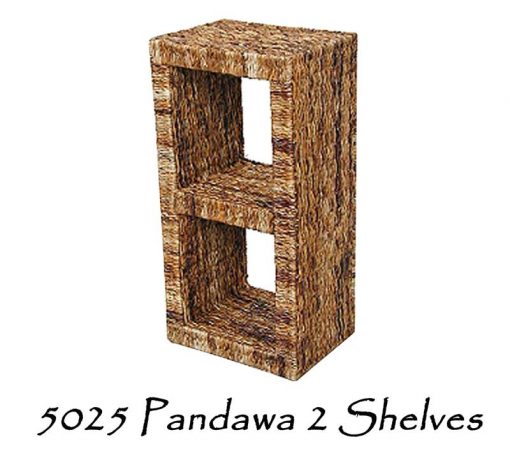 Pandawa 2 Wicker Shelves