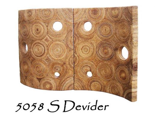 S Wicker Divider