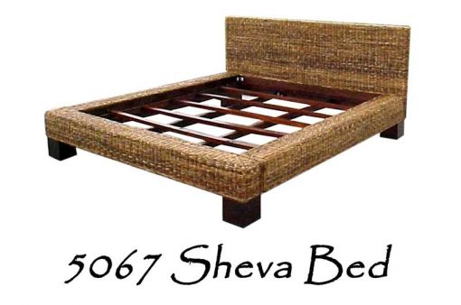 Sheva Wicker Bed