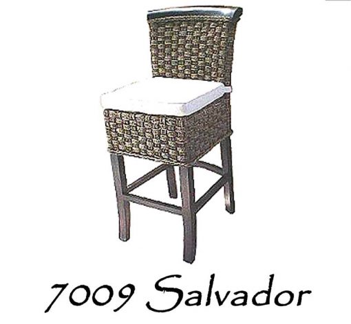 萨尔瓦多柳条吧椅