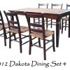 Dakota Wicker Dining Set 6