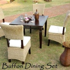 Buffon Rattan Dining Set