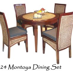 Montoya Wicker Dining Set