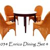 Erico Rattan Dining Set 4