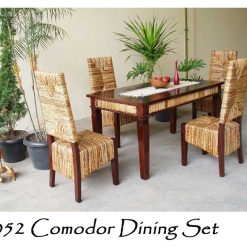 Comodor Wicker Dining Set