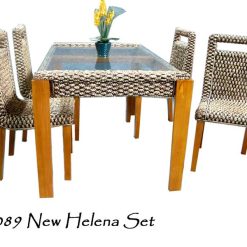 Neues Helena Wicker Dining Set