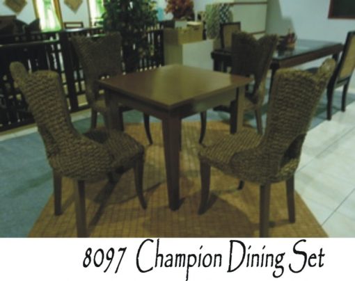 Champion Wicker Dining Set